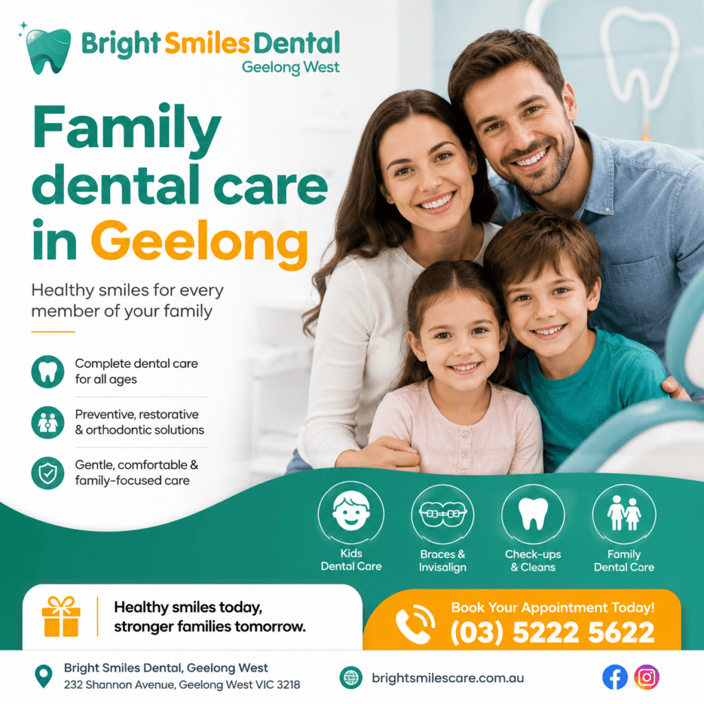 Family dental care in Geelong